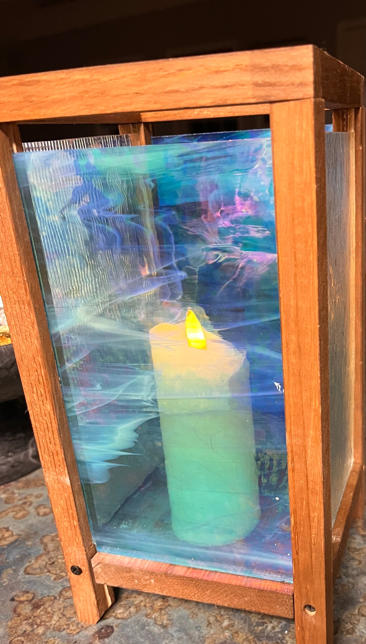 Blue Smoke Lantern