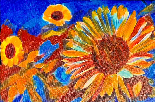 Ila's First Flower