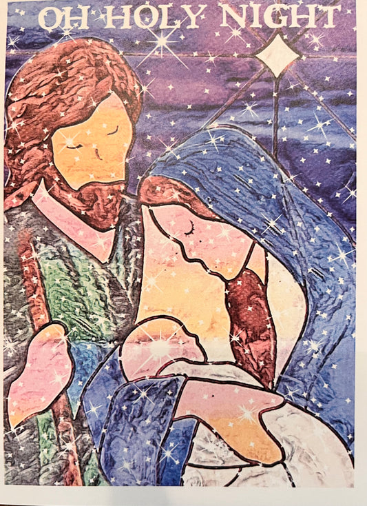 Oh Holy NIght (24 Cards and 24 Envelopes)